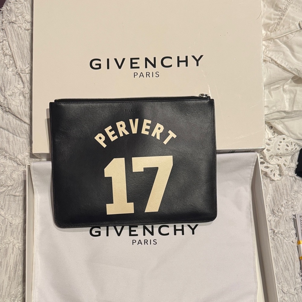 Givenchy Black and White Bag/clutch